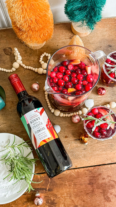 Holiday Sangria with Sunny Cabernet Sauvignon