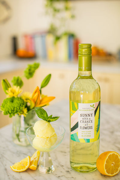 Sunny Sauvignon Blanc Lemon Sorbet Affogato