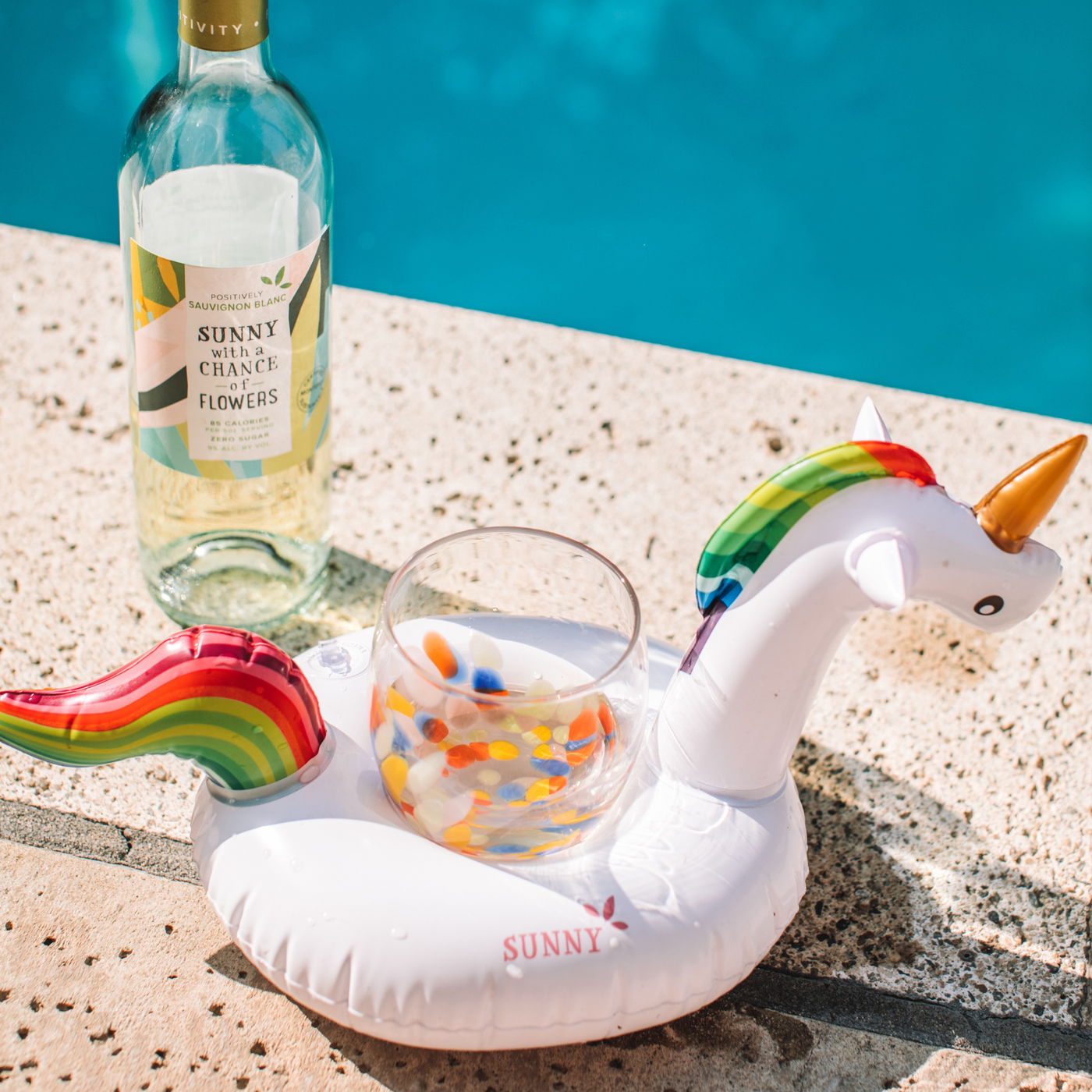 Sunny Drink Pool Float